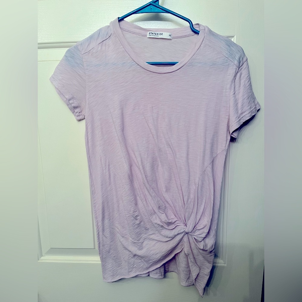 Stateside Lavender Basic Tee - image 1